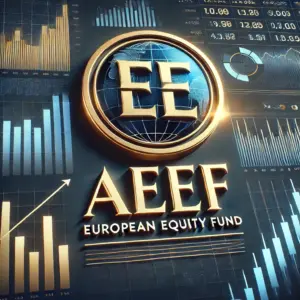 DALL·E 2025-01-31 12.43.15 – A professional product image for a European equity investment fund called ‚Audace European Equity Fund (AEEF)‘. The image should feature__- A stylized Audace European Equity Fund (AEEF)